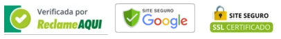 Selos de Verificação - ReclameAQUI, Google Site Seguro, SSL Certificado